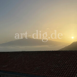 Ätna im Sonnenuntergang