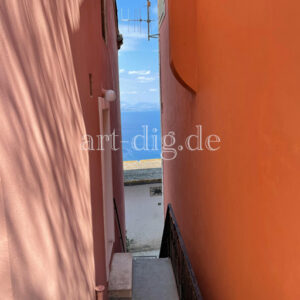 Gasse zum Meer